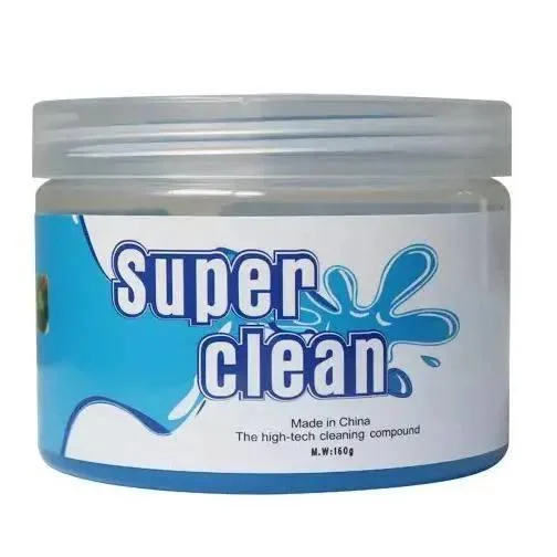 Гель-липучка для очистки машины, клавиатуры отверстий ПК ноутбуков Super clean Гель-липучка для очищення машини, клавіатури отворів ПК ноутбуків Super clean