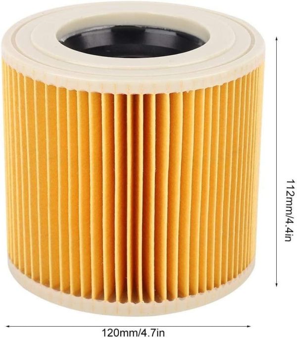 Фільтр для пилососа Karcher 6.414-552.0 A2004 A2054 A2204 A2656 WD2.250 WD3.200 WD3.300 Фільтр для пилососа Karcher 6.414-552.0 A2004 A2054 A2204 A2656 WD2.250 WD3.200 WD3.300