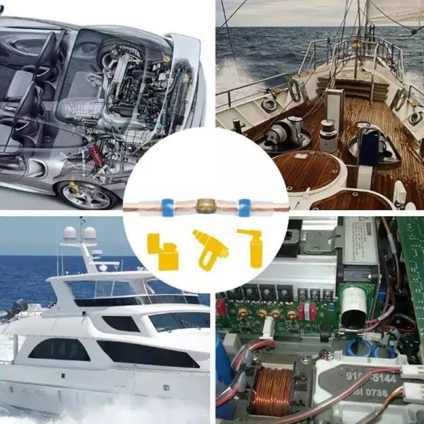 Термозбіжна гільза з оловом припоєм набір в кейсі 7 розмірів (400 шт)