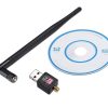 WiFi адаптер USB 2.0 бездротовий для ноутбуків пк