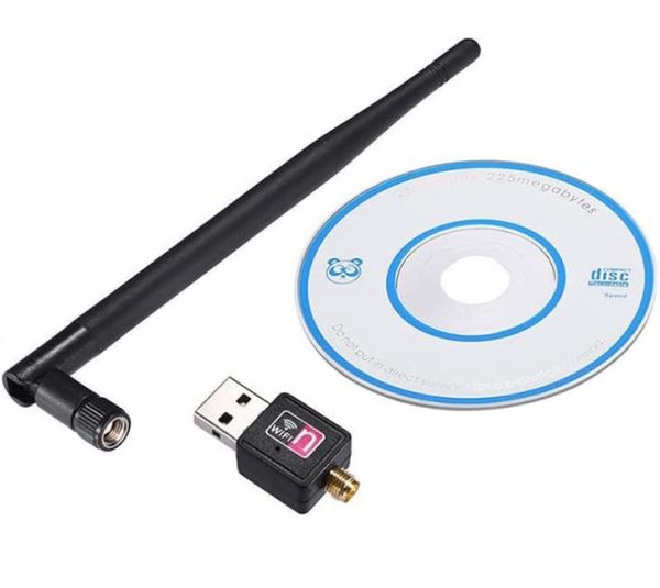 WiFi адаптер USB 2.0 бездротовий для ноутбуків пк
