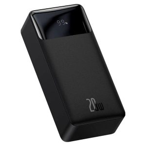 Baseus power bank 10000mah 20W (PPBD10K) павербанк чорний з дисплеєм та швидкою зарядкою