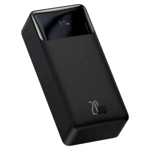aseus power bank 10000mah 20W (PPBD10K) павербанк черный с дисплеем и быстрой зарядкой Baseus power bank 10000mah 20W (PPBD10K) павербанк чорний з дисплеєм та швидкою зарядкою