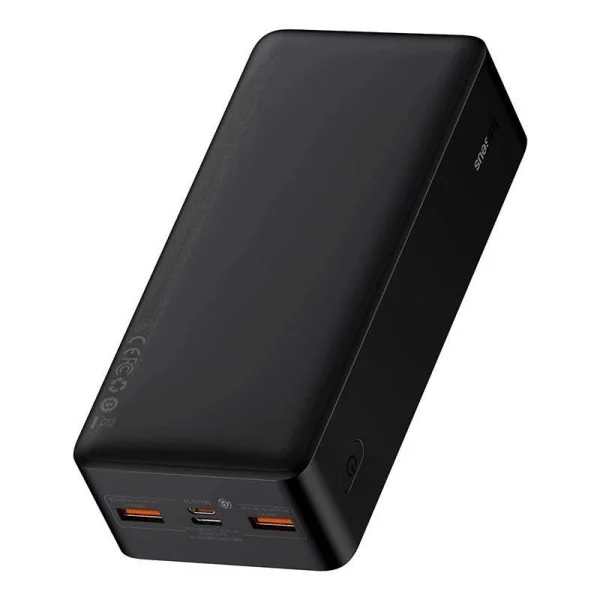 Baseus power bank 10000mah 20W (PPBD10K) павербанк чорний з дисплеєм та швидкою зарядкою