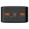 Baseus power bank 10000mah 20W (PPBD10K) павербанк чорний з дисплеєм та швидкою зарядкою