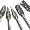 Шарошки фрези для дерева металу з вольфрамової сталі для гравера Dremel