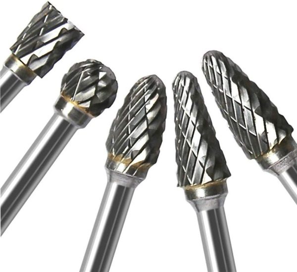 Шарошки фрези для дерева металу з вольфрамової сталі для гравера Dremel