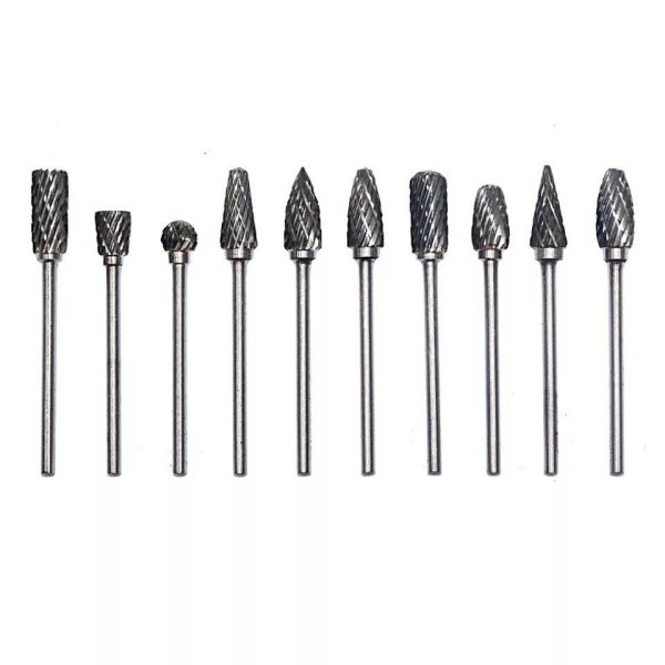 Шарошки фрези для дерева металу з вольфрамової сталі для гравера Dremel