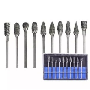 Шарошки фрезы для дерева металла из вольфрамовой стали для гравера Dremel Шарошки фрези для дерева металу з вольфрамової сталі для гравера Dremel