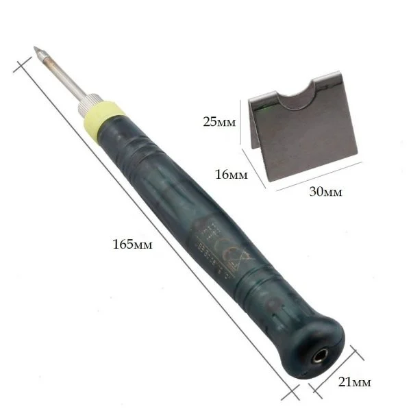 Паяльник ZD-20U 5В 8 ВТ с питанием от USB Паяльник ZD-20U 5В 8 ВТ із живленням від USB