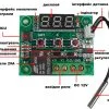 Терморегулятор з виносним датчиком універсальний W1209 12V термостат цифровий Терморегулятор з виносним датчиком універсальний W1209 12V термостат цифровий