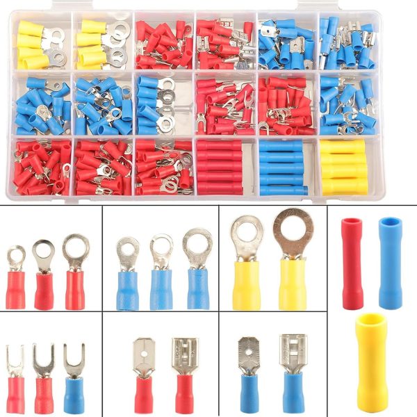 Набір клем для дротів 300 шт ізольовані