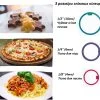Качалка для тіста металева з обертовими ручками та регулюванням товщини розкочування 48 см