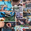 Паяльний набір паяльник керамічний 60вт з регулюванням температури набір з паяльником 15 предметів Паяльний набір паяльник керамічний 60вт з регулюванням температури набір з паяльником 15 предметів