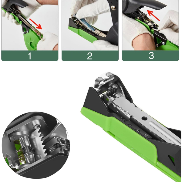 Набір для підв'язування рослин тапенер для підв'язування рослин прилад для підв'язування рослин