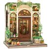 Book Nook Green Life Bookshop набір для збірки, 196 деталей