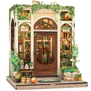 Book Nook Green Life Bookshop набір для збірки, 196 деталей