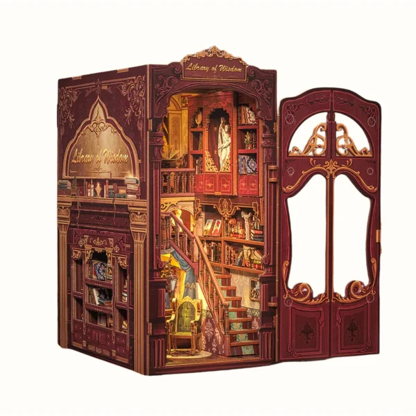 Book Nook Library of Wisdom набір для збірки, 281 деталь