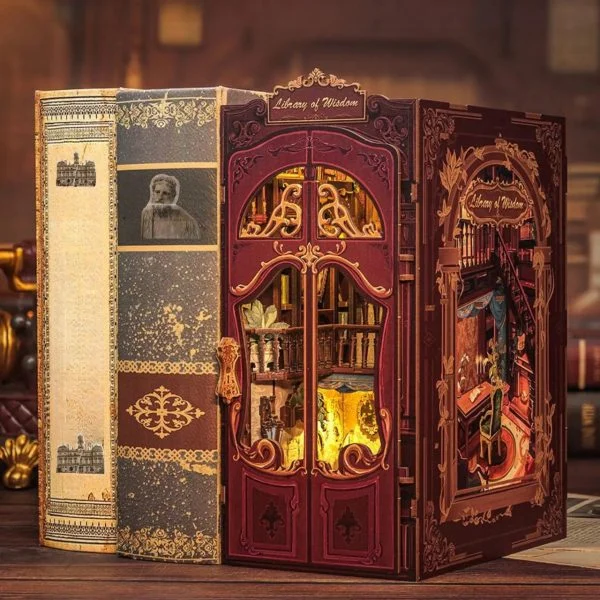 Book Nook Library of Wisdom набір для збірки, 281 деталь