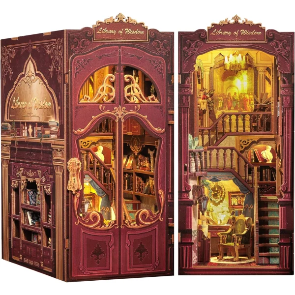 Book Nook Library of Wisdom набір для збірки, 281 деталь