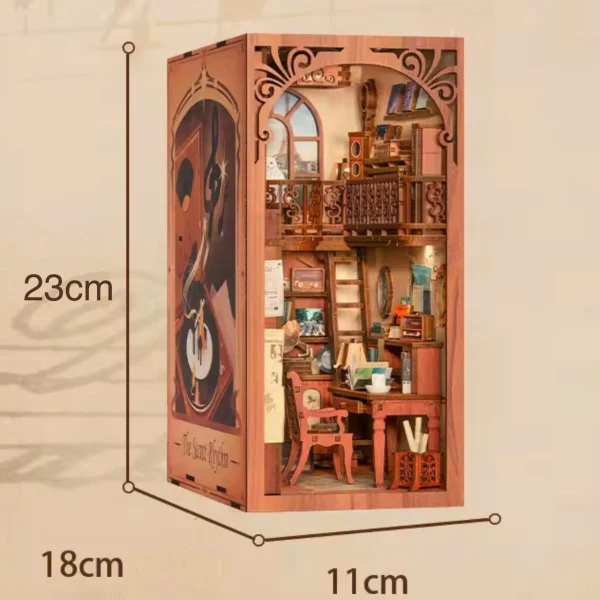 Book Nook The Secret Rhythm набір для збірки, 355 деталей