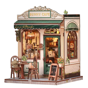 Book Nook Sunny Cafe набір для збірки, 233 деталі