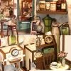 Book Nook Sunny Cafe набір для збірки, 233 деталі