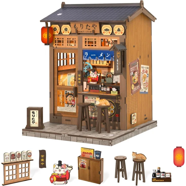 Book Nook Morita-Ya набір для збірки, 240 деталей Book Nook Morita-Ya набір для збірки, 240 деталей