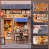 Book Nook Morita-Ya набір для збірки, 240 деталей Book Nook Morita-Ya набір для збірки, 240 деталей