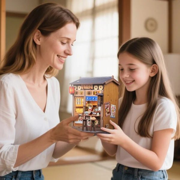 Book Nook Morita-Ya набір для збірки, 240 деталей Book Nook Morita-Ya набір для збірки, 240 деталей