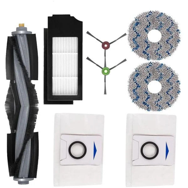 Змінні аксесуари для Ecovacs Deebot X1 Series і T10 Omni (8 предметів)